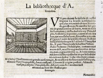 The Library of Alexandria - in 