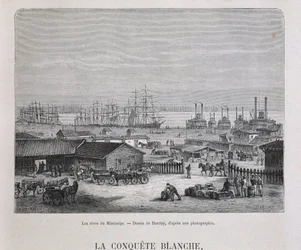 The banks of the Mississippi - in 