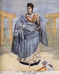 The beautiful Otero at the Folies-Bergères in 1894