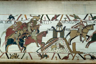 The Conquest of Brittany by the Duke of Normandy William the Conqueror (1027-1087): The Capture of Rennes (Detail)