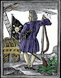 The pirate gentleman Stede Bonnet (1688-1718)