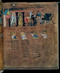 The Purple Codex Rossanensis, 6th Century