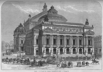 The siege of Paris by the Prussians. 1871. Place de l