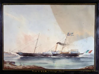 The Yacht of Prince Oddone, Duke of Montferrat