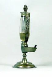 Time measurement: 18th century oil clock
