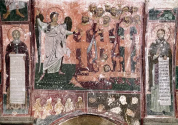 Unjust Kings are Invited by an Angel to Enter the Underworld