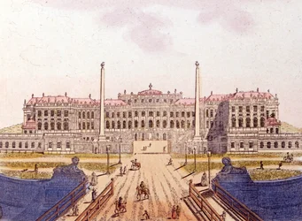 View of Schönbrunn Castle, Vienna, Austria