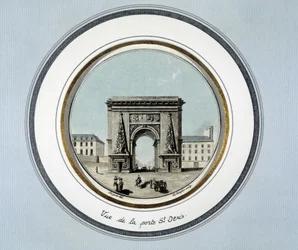 View of the St Denis Door