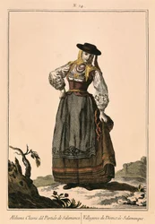 Villager of the region of Salamanca