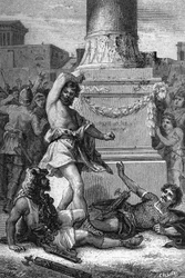 Volero Publilius Refusing to be Arrested 473 BC