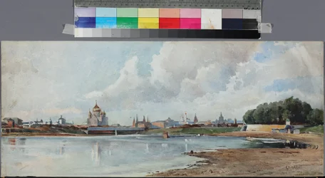 View of Moscow from the Neskuchny Garden, Anonymous