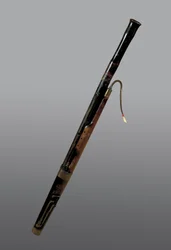Wind instrument: 18th century bassoon