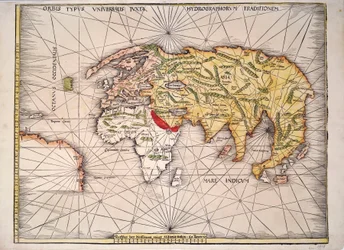 World Map after Ptolemy