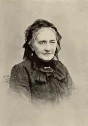 Clara Schumann (born Clara Wieck - 1819-1896) German pianist in old age