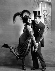 Couple Dancing. Photography Around 1918