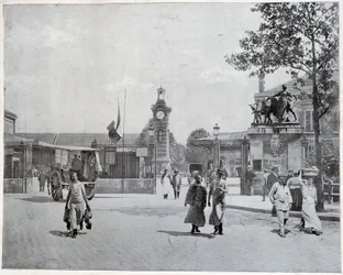 Entrance to the abattoirs de la Villette