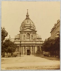 Facade of the Sorbonne chapel, Paris, c. 1875-1925