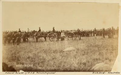 Funeral parade of HIH Prince Imperial, Zululand, 2 June 1879