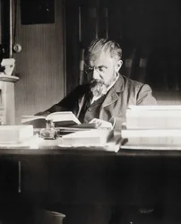 Henri Poincaré at His Work Table - Bibl. de l