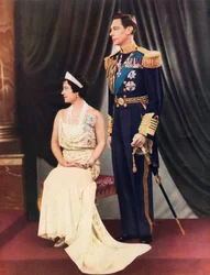 King George VI and Queen Elizabeth