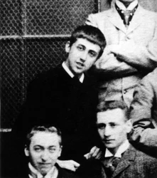 Marcel Proust at the High School in Paris, c. 1887