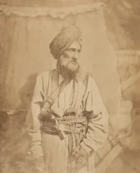 Pathan Officer of the Punjab Irregular Cavalry