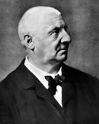 Portrait of Anton Bruckner, Austrian composer