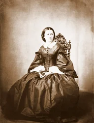 Portrait of Clara Schumann (1819 - 1896), Wife of Robert Schumann