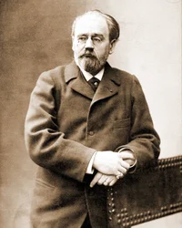 Portrait of Emile Zola, French Writer