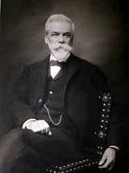 Portrait of Ernest Gaston Joseph Solvay