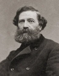 Portrait of Felix Pyat (1810-1889) French writer, journalist and politician