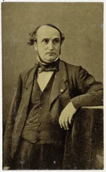 Portrait of Frédéric Sauvage in 1854, French Inventor (1786 - 1857): Designer of a Propeller for Steamboat