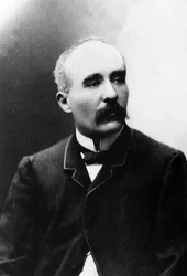 Portrait of Georges Benjamin Clemenceau, journalist and politician.