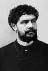 Portrait of Jean Richepin, French Poet, Writer and Novelist