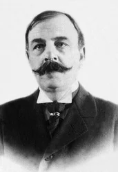 Portrait of Octave Mirbeau, French writer and novelist.