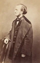 Portrait of Richard Wagner, c.1860s