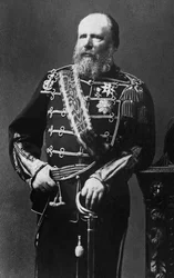 Portrait of William III (1817-1890), Prince of Orange-Nassau, Grand Duke of Luxembourg, and King of the Netherlands from 1849 to 1890