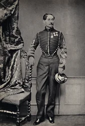 Portrait of a French Army Commander. Photography, late 19th century, Paris. Coll. Selva