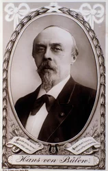 Portrait of German Director and Pianist Hans von Bulow