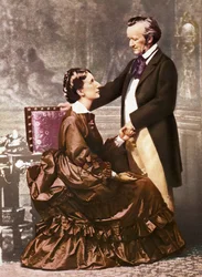 Richard and Cosima Wagner (photo)