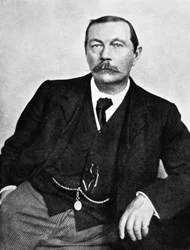 Sir Arthur Conan Doyle, Scottish Writer, c. 1910