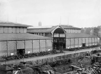 The Central Market of Paris (Balard Pavilions), Late 19th Century
