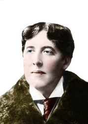 Portrait of the Writer Oscar Wilde Around 1900