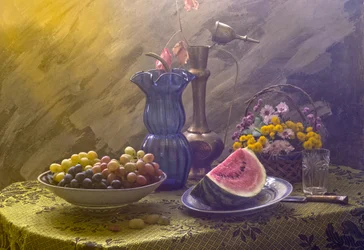 Abundant Fruit and Blooms