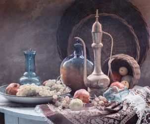Abundant Rustic Still Life
