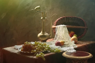 Bountiful Fruit Still Life