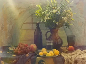 Fresh Fruit and Flowers