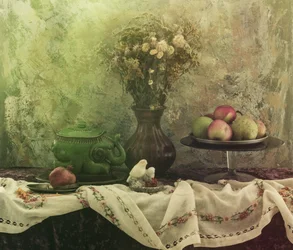 Rustic Elephant Still Life