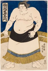 Portrait of the Sumo Wrestler Goyogi Kumoemon