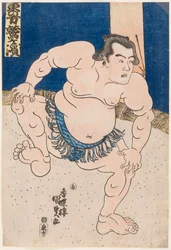 Portrait of Sumo Wrestler Koyanagi Tsunekichi